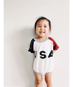 Orcas Lucille Usa Oversized Romper Overalls + Rompers