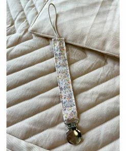 Mae + Skye Garden Liberty Of London Fabric Pacifier Clip