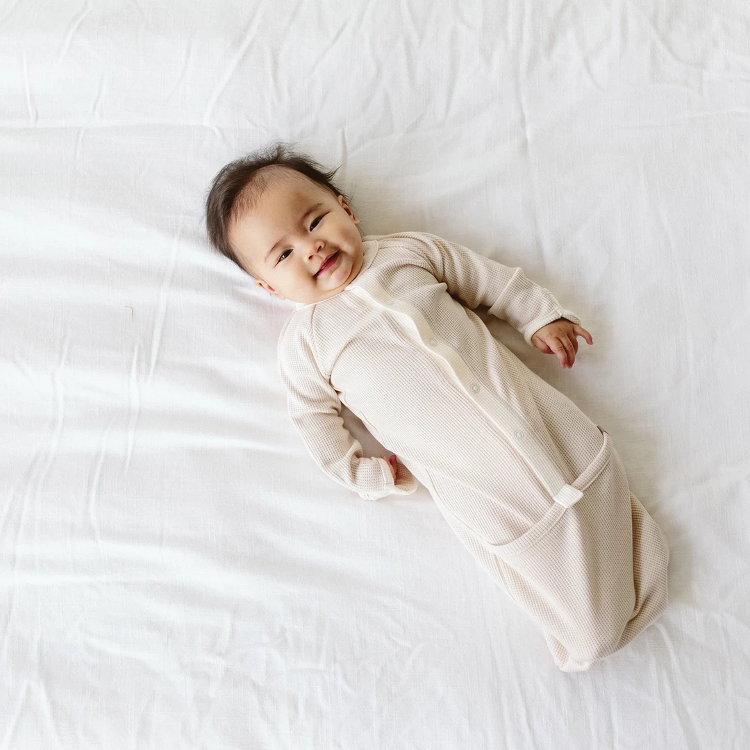 Goumi Kids Bunny Slope Thermal Bamboo Gown 4 Goumi Kids Bunny Slope Thermal Bamboo Gown