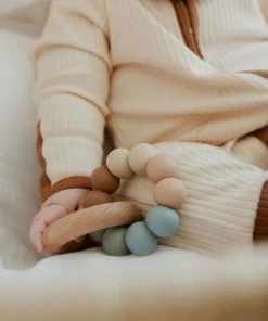 Pretty Please Teethers Grant Teething Ring Rattle Toy Toys