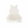 I Love Plum Pearl Ivory Tank Tutu Dress
