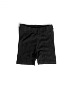 Joss + J Online Shop 31 Little Bipsy Bottoms Black Ribbed Biker Shorts
