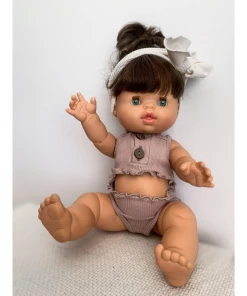 Lavender Shirt + Bloomer Minikane Set