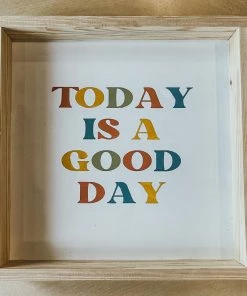 Emrose Decor Colorful Today Is A Good Day Sign