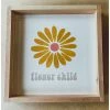 Emrose Decor Mustard Flower Child Wooden Sign