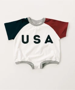 Orcas Lucille Usa Oversized Romper Overalls + Rompers