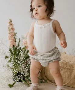Jamie Kay Natural Organic Cotton Pointelle Bodysuit