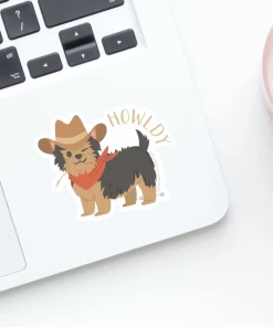 Onderkast Howldy Sticker