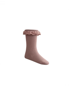 Jamie Kay Footwear Dustywood Frill Knee High Socks