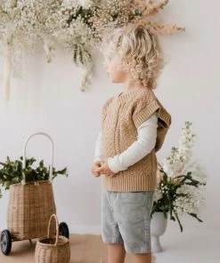 Jamie Kay Dusted Olive Jude Cord Shorts