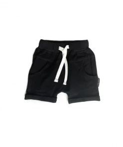 Little Bipsy Black Harem Shorts Bottoms