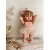 Dolls + Plushies Light Pink Romper + Tutu Set Minikane Clothing
