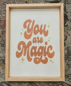 Emrose You Are Magic Retro Sign Decor