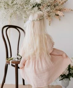 Jamie Kay Peach Whip Organic Cotton Muslin Chloe Dress Dresses