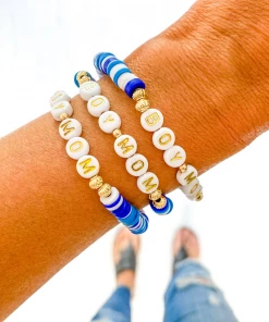 J+j Boy Mom Blue Bracelet Bracelets