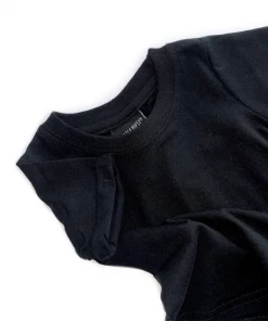 Little Bipsy Black Basic Tee Tops