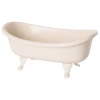 Maileg Toys Cream Miniature Doll House Bathtub Toy