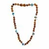 Sweet Tree Amber Amber + Amazonite + Aquamarine 13"