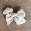 Mae + Skye Hazel Wood Mini Pinwheel Bow Hair Clip Headwear