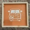 Emrose Vintage Love Bus Peach Sign