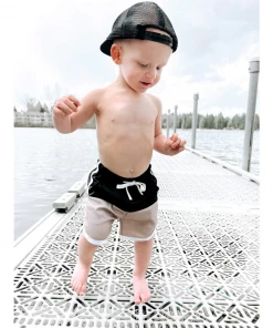 Little Bipsy Sand Hybrid Swim + Walking Shorts