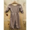 Black Sheep Mauve Textured Waffle Romper Dresses