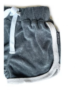 Little Bipsy Bottoms Slate Blue Terry Track Shorts