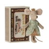 Maileg Little Sister Mouse In A Matchbox Toy