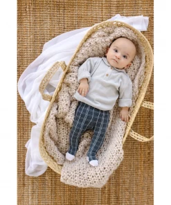 Olivia J Dark Grey Gridline Tights