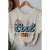 J+j Stay Cool Cream America Tee Graphic Tees