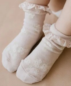 Jamie Kay Petite Fleur Pillow Frill Ankle Socks Footwear