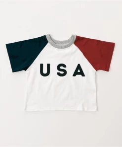 Orcas Lucille Graphic Tees Usa Oversized Tee