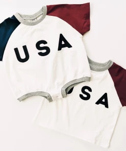 Orcas Lucille Usa Oversized Romper Overalls + Rompers