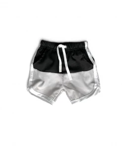 Little Bipsy Bottoms Monochrome Hybrid Swim + Walking Shorts
