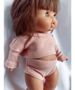 Light Pink Shirt + Bloomer Minikane Set Dolls + Plushies