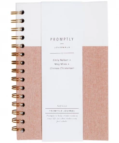 Promptly Journals Pink Self Love Journal