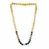 Sweet Tree Amber Amber + Gemstone Rainbow 15" Jewelry