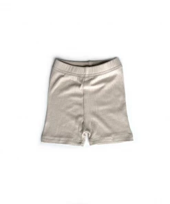 Little Bipsy Shell Ribbed Biker Shorts