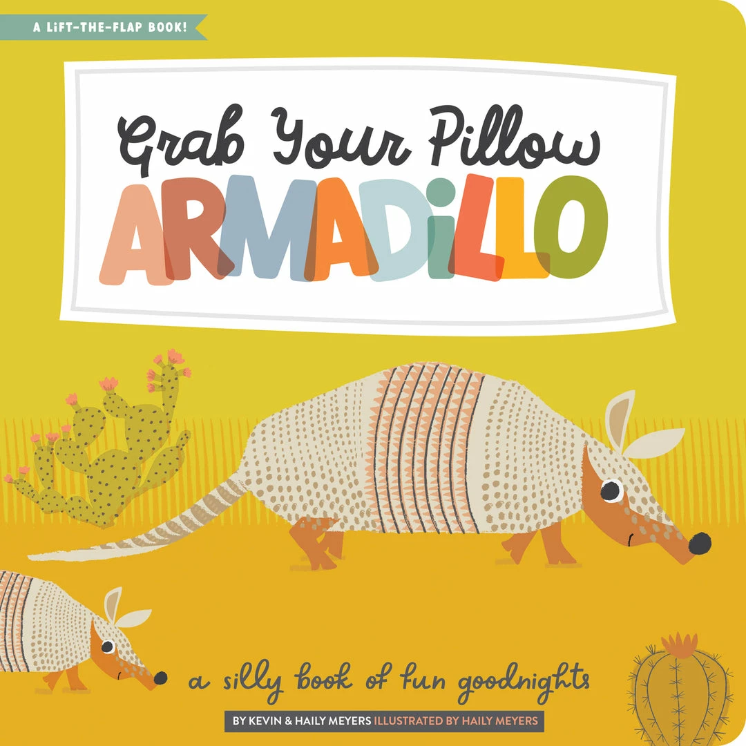 Lucy Darling Books + Puzzles Grab Your Pillow Armadillo Book 3 Lucy Darling Books + Puzzles Grab Your Pillow Armadillo Book