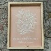 Emrose Decor She Is A Wildflower Floral Bouquet Taupe Sign