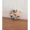 Bannor Toys Riverbed Wooden Star Silicone Teether