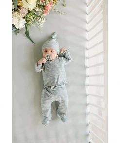 Mebie Baby Sage Alpine Organic Cotton Layette Set Preemie + Newborn
