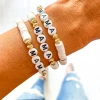 J+j Mama Black + White Bracelet Bracelets