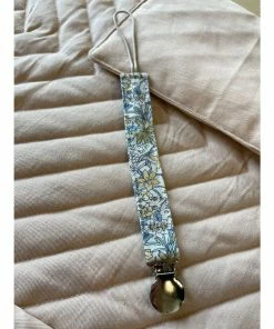 Mae + Skye Pacifier Goods Lucy Liberty Of London Fabric Pacifier Clip