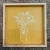Emrose Decor Floral Bouquet Mustard Yellow Sign