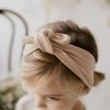 Jamie Kay Preemie + Newborn Chai Caramel Organic Pointelle Headband