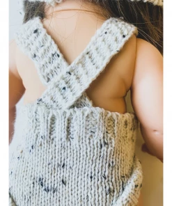 Moon + Star Knit Romper Minikane Doll Clothing
