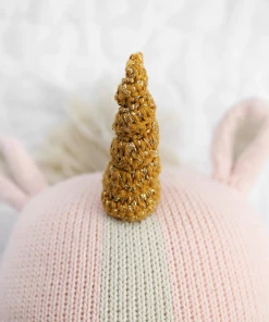 Cuddle And Kind Dolls + Plushies Ella The Unicorn Knit Handcrafted Regular Doll