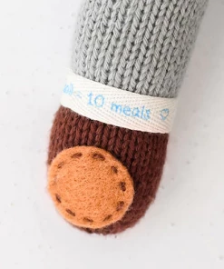 Cuddle And Kind Oliver The Bear Knit Handcrafted Regular Doll Dolls + Plushies