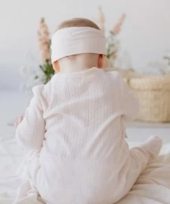 Jamie Kay Overalls + Rompers Rose Quartz Organic Cotton Pointelle Wrap Romper